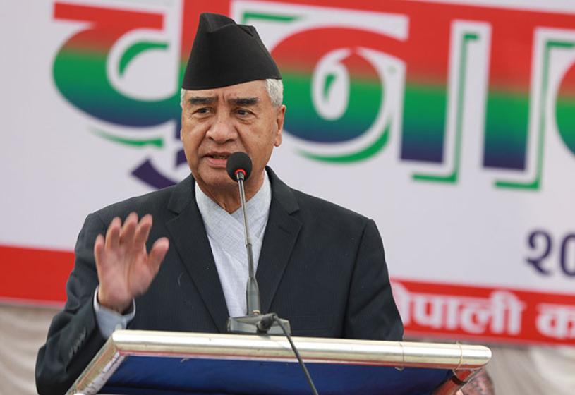 गठबन्धन वर्षौंसम्म आवश्यक छ : प्रधानमन्त्री देउवा 